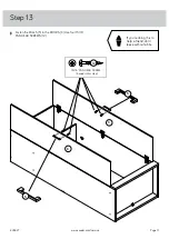 Предварительный просмотр 17 страницы Sauder 426927 Manual