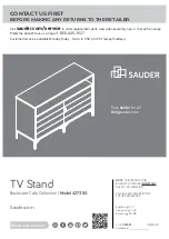 Sauder 427350 Manual предпросмотр