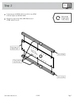 Предварительный просмотр 7 страницы Sauder 427470 Manual