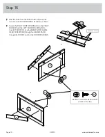 Предварительный просмотр 20 страницы Sauder 427470 Manual