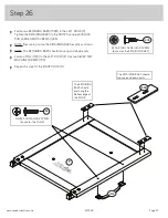 Предварительный просмотр 31 страницы Sauder 544987 Instruction Booklet