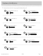 Preview for 5 page of Sauder Armoire Harbor View 401322 Manual