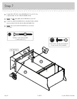 Preview for 12 page of Sauder Armoire Harbor View 401322 Manual