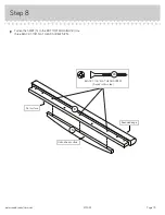 Preview for 13 page of Sauder Armoire Harbor View 401322 Manual