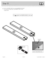 Preview for 18 page of Sauder Armoire Harbor View 401322 Manual