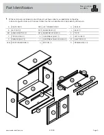 Предварительный просмотр 3 страницы Sauder Aspen Post 427015 Manual