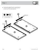 Предварительный просмотр 8 страницы Sauder Aspen Post 427015 Manual