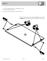 Предварительный просмотр 9 страницы Sauder Aspen Post 427015 Manual