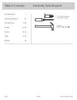 Preview for 2 page of Sauder August Hill 426135 Assembly Instructions Manual