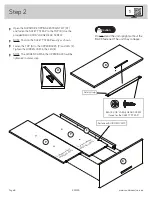 Preview for 8 page of Sauder August Hill 426135 Assembly Instructions Manual