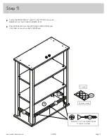 Preview for 17 page of Sauder August Hill 426135 Assembly Instructions Manual