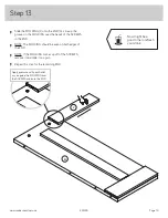 Preview for 19 page of Sauder August Hill 426135 Assembly Instructions Manual