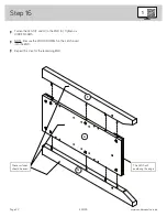 Preview for 22 page of Sauder August Hill 426135 Assembly Instructions Manual