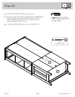 Preview for 26 page of Sauder August Hill 426135 Assembly Instructions Manual