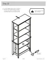 Preview for 28 page of Sauder August Hill 426135 Assembly Instructions Manual