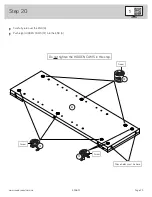 Предварительный просмотр 25 страницы Sauder August Hill 433851 Manual