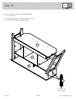 Предварительный просмотр 28 страницы Sauder August Hill 433851 Manual