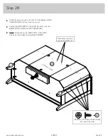 Предварительный просмотр 33 страницы Sauder August Hill 433851 Manual