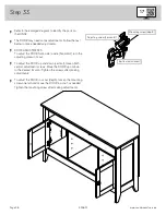 Предварительный просмотр 38 страницы Sauder August Hill 433851 Manual