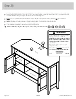 Предварительный просмотр 40 страницы Sauder August Hill 433851 Manual