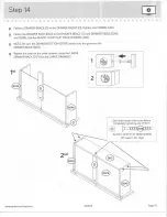 Предварительный просмотр 19 страницы Sauder Avenue Eight 416505 Instruction Booklet