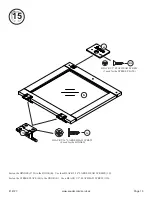 Предварительный просмотр 19 страницы Sauder Barrister Lane 414723 Manual