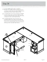 Preview for 39 page of Sauder Barrister Lane 418270 Instruction Booklet