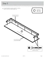 Предварительный просмотр 7 страницы Sauder Bookcase 414726 Manual