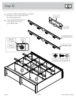 Предварительный просмотр 14 страницы Sauder Bookcase 414726 Manual