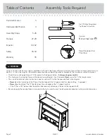 Предварительный просмотр 2 страницы Sauder Boone Mountain 361887 Instruction Manual