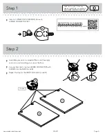 Предварительный просмотр 5 страницы Sauder Boone Mountain 361887 Instruction Manual