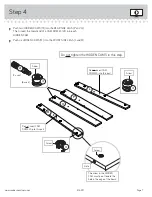 Предварительный просмотр 7 страницы Sauder Boone Mountain 361887 Instruction Manual