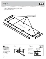 Предварительный просмотр 10 страницы Sauder Boone Mountain 361887 Instruction Manual