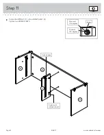 Предварительный просмотр 14 страницы Sauder Boone Mountain 361887 Instruction Manual