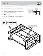 Предварительный просмотр 20 страницы Sauder Boone Mountain 361887 Instruction Manual