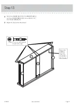 Предварительный просмотр 17 страницы Sauder Boulevard Cafe 420645 Manual