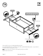 Предварительный просмотр 18 страницы Sauder Camarin 414466 Manual