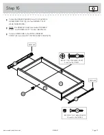 Предварительный просмотр 21 страницы Sauder Camarin 414468 Quick Start Manual