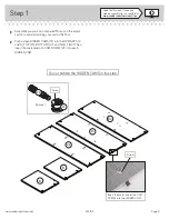 Предварительный просмотр 5 страницы Sauder Cannery Bridge 424192 Assembly Instructions Manual