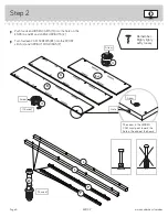 Предварительный просмотр 6 страницы Sauder Cannery Bridge 424192 Assembly Instructions Manual