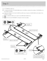 Предварительный просмотр 7 страницы Sauder Cannery Bridge 424192 Assembly Instructions Manual