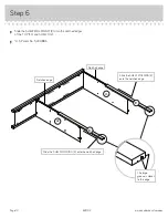 Предварительный просмотр 10 страницы Sauder Cannery Bridge 424192 Assembly Instructions Manual