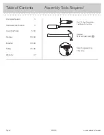 Preview for 2 page of Sauder Cannery Bridge 424198 Manual