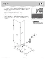 Preview for 21 page of Sauder Cannery Bridge 424198 Manual