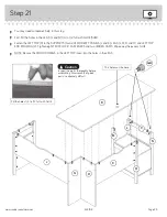 Preview for 25 page of Sauder Cannery Bridge 424198 Manual