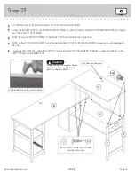 Preview for 27 page of Sauder Cannery Bridge 424198 Manual