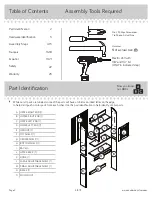 Предварительный просмотр 2 страницы Sauder Caraway Etagere 414111 Manual