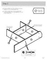 Предварительный просмотр 5 страницы Sauder Caraway Etagere 414111 Manual