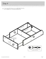 Предварительный просмотр 7 страницы Sauder Caraway Etagere 414111 Manual