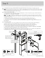 Предварительный просмотр 12 страницы Sauder Caraway Etagere 414111 Manual